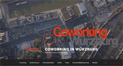 Desktop Screenshot of coworking-wuerzburg.de